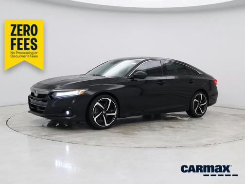 Black 2021 Honda Accord Sport