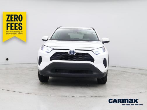 White 2024 Toyota RAV4 Hybrid XLE