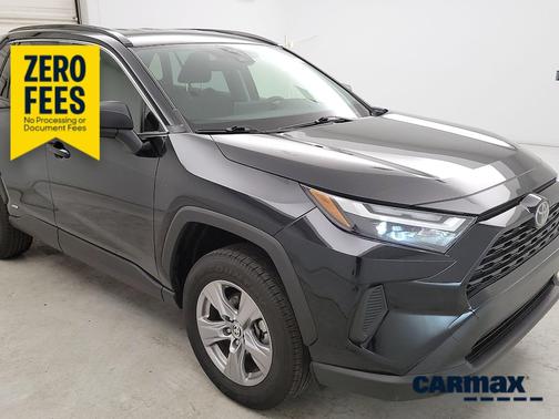 Black 2025 Toyota RAV4 Hybrid LE
