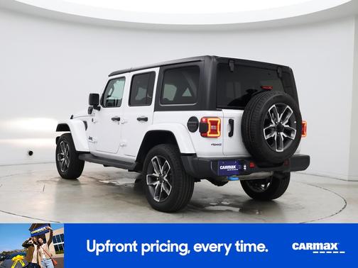 White 2024 Jeep Wrangler 4xe Sport S