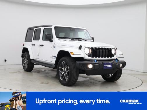 White 2024 Jeep Wrangler 4xe Sport S