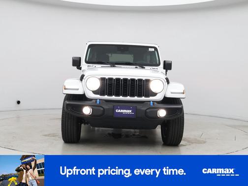 White 2024 Jeep Wrangler 4xe Sport S