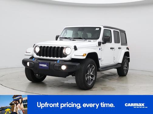 White 2024 Jeep Wrangler 4xe Sport S