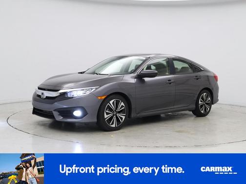 Gray 2018 Honda Civic EX-L