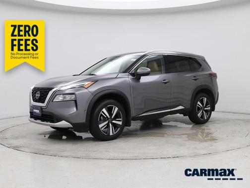 Gray 2023 Nissan Rogue Platinum