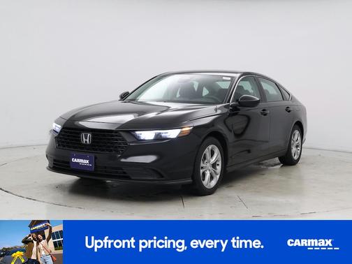 Black 2023 Honda Accord LX