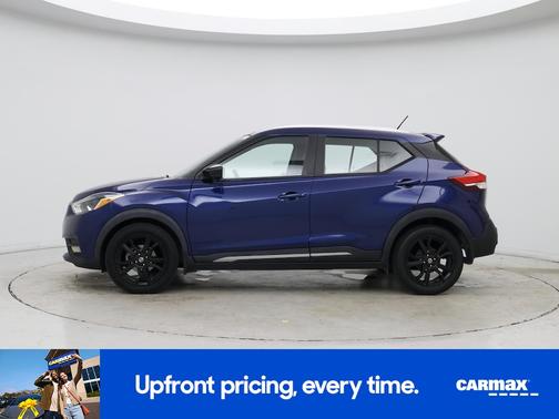 Blue 2020 Nissan Kicks SR