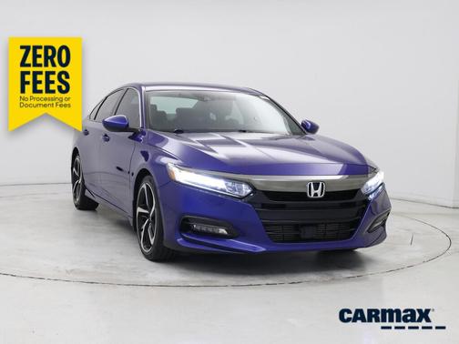 Blue 2018 Honda Accord Sport