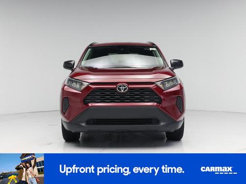 Burgundy 2021 Toyota RAV4 LE