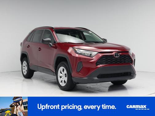 Burgundy 2021 Toyota RAV4 LE