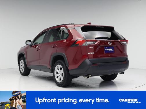 Burgundy 2021 Toyota RAV4 LE