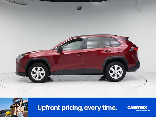 Burgundy 2021 Toyota RAV4 LE