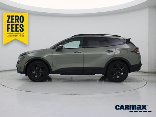Green 2025 Kia Sportage Plug-In Hybrid X-Line Prestige