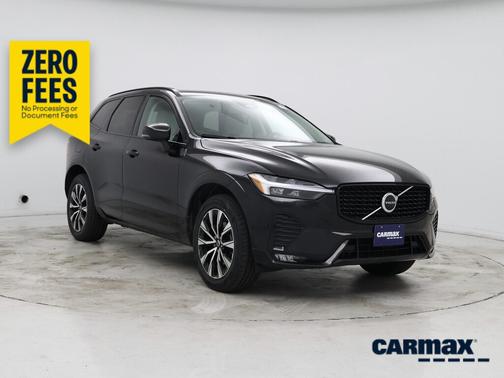 White 2024 Volvo XC60 B5 Core Dark Theme