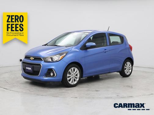 Blue 2017 Chevrolet Spark LT
