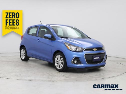 Blue 2017 Chevrolet Spark LT