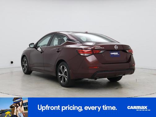 Burgundy 2021 Nissan Sentra SV