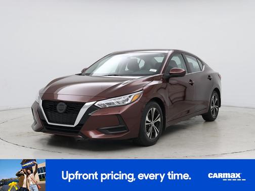 Burgundy 2021 Nissan Sentra SV