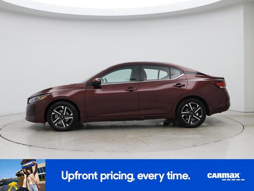 Burgundy 2024 Nissan Sentra SV