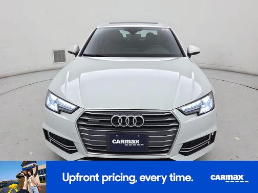 White 2018 Audi A4 Premium