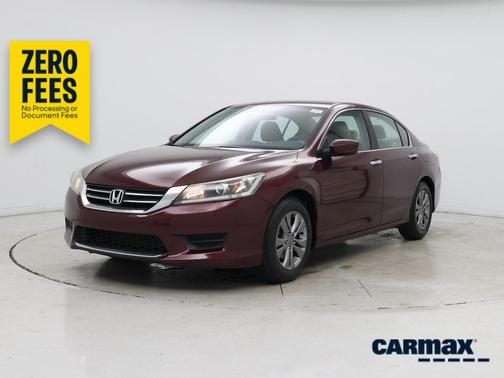 Red 2014 Honda Accord LX