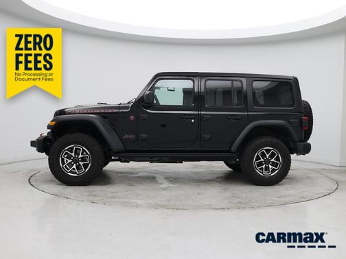 Black 2024 Jeep Wrangler Rubicon