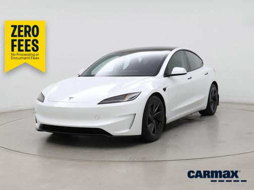 White 2026 Tesla Model 3 Performance