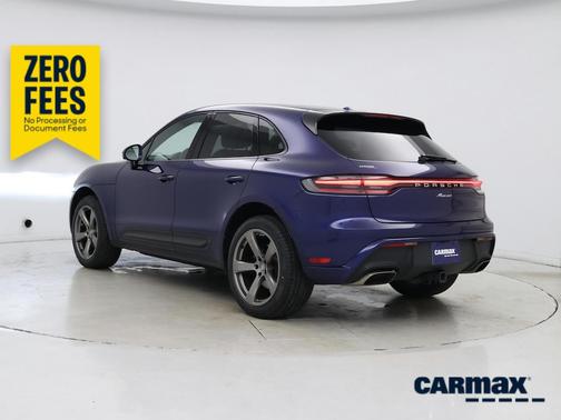 Blue 2022 Porsche Macan