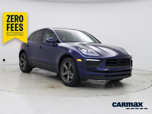 Blue 2022 Porsche Macan