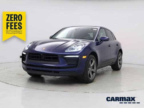 Blue 2022 Porsche Macan
