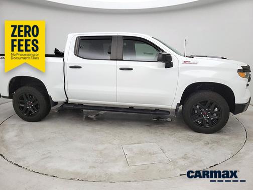 White 2023 Chevrolet Silverado 1500 Custom Trail Boss