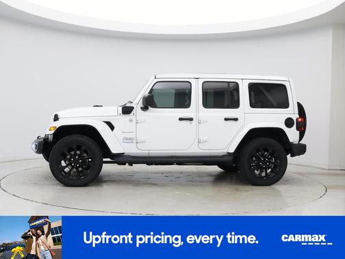 White 2021 Jeep Wrangler Unlimited 4xe Unlimited Sahara