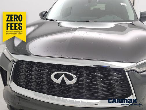 Black 2023 INFINITI QX60 Pure