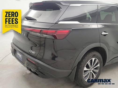 Black 2023 INFINITI QX60 Pure