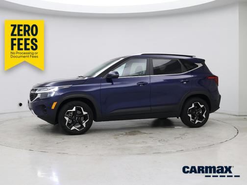 Blue 2024 Kia Seltos EX