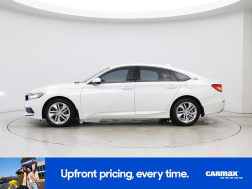 White 2019 Honda Accord LX