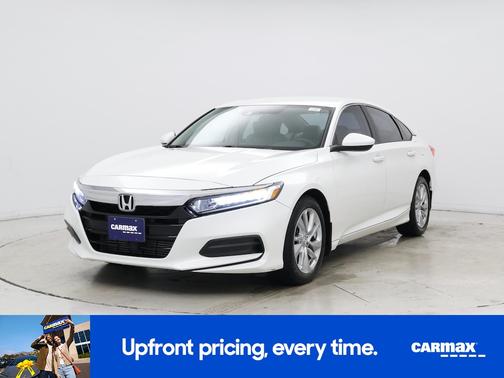 White 2019 Honda Accord LX