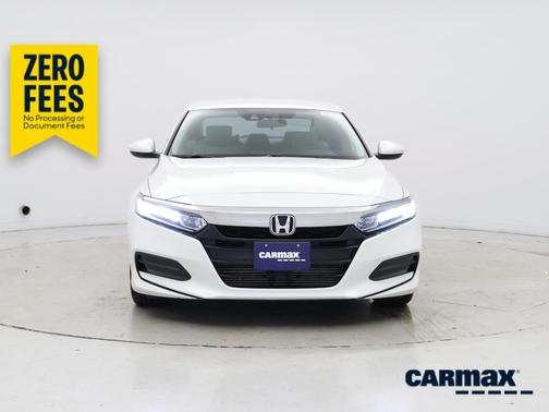 White 2019 Honda Accord LX