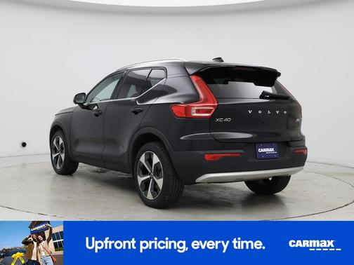 Black 2023 Volvo XC40 B5 Plus Bright Theme