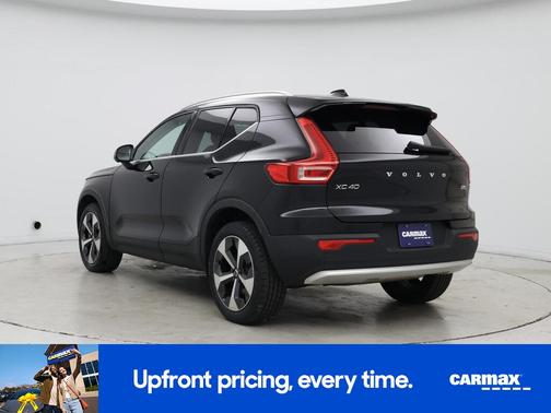 Black 2023 Volvo XC40 B5 Plus Bright Theme
