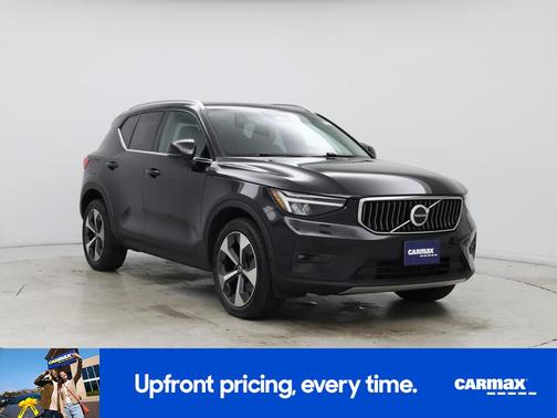 Black 2023 Volvo XC40 B5 Plus Bright Theme