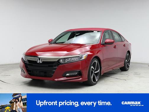 Red 2019 Honda Accord Sport