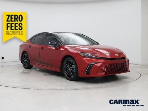 Red 2025 Toyota Camry XSE