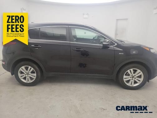 Black 2018 Kia Sportage LX