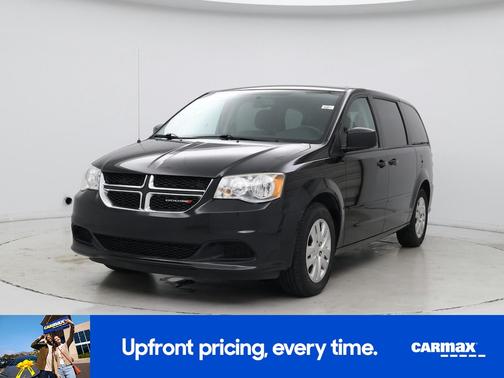 Black 2017 Dodge Grand Caravan SE