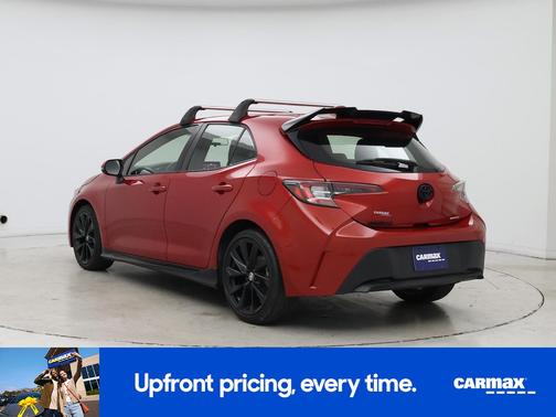 Red 2021 Toyota Corolla Hatchback SE