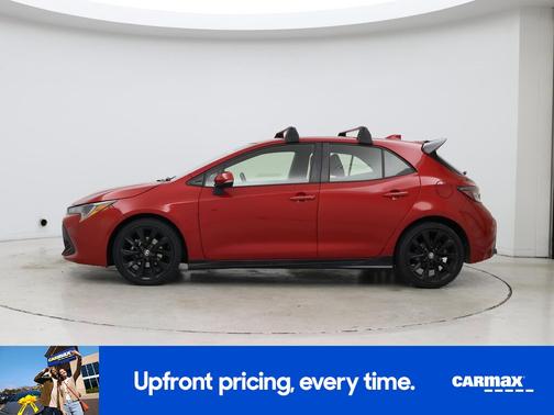 Red 2021 Toyota Corolla Hatchback SE