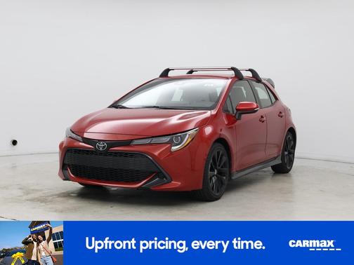 Red 2021 Toyota Corolla Hatchback SE