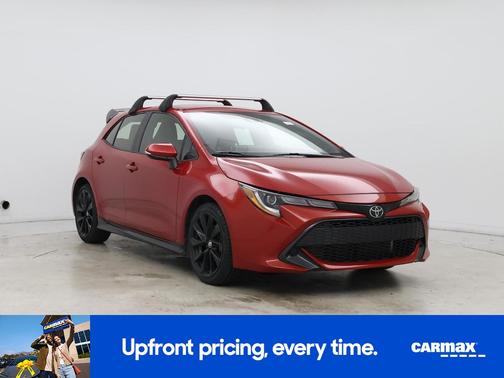 Red 2021 Toyota Corolla Hatchback SE
