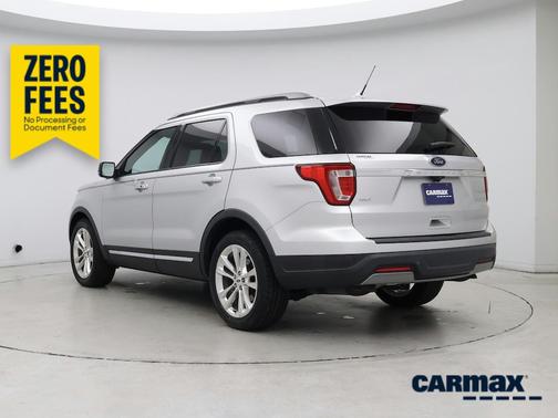 Silver 2019 Ford Explorer XLT